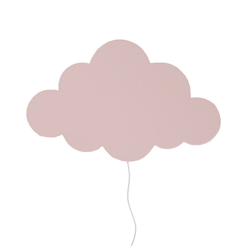 Cloud Wall Lamp, Dusty Rose