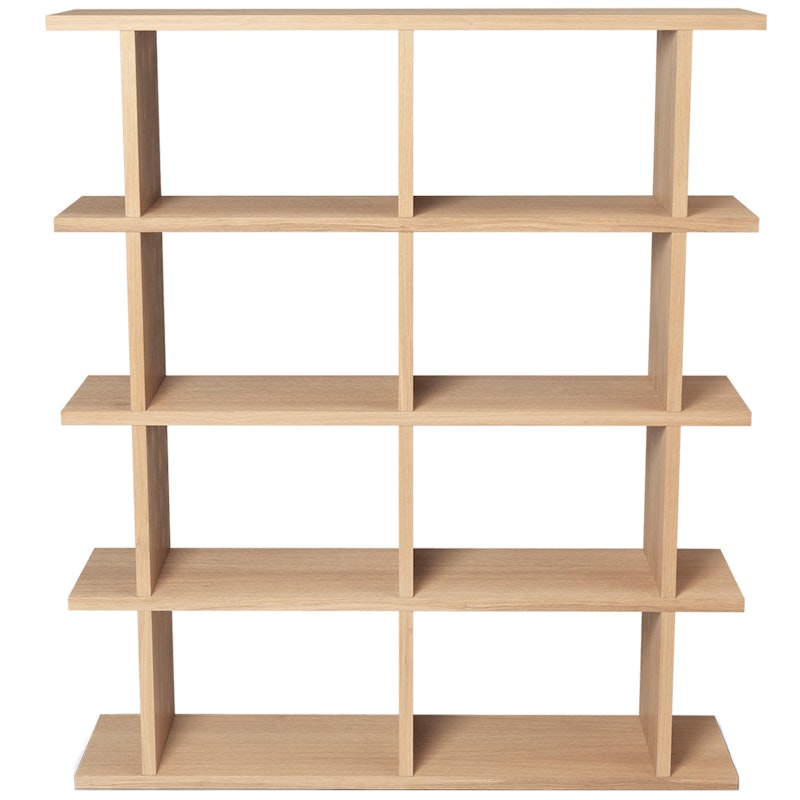 Kona Boekenkast 2x4, Naturel