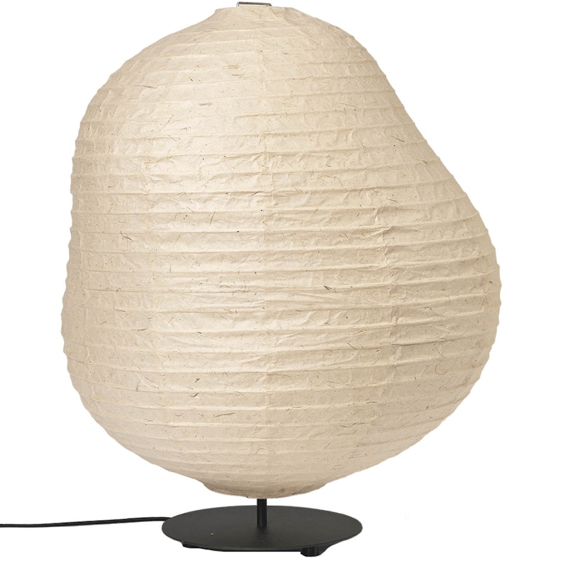 Kurbis Vloerlamp Ø60 cm, Naturel/Zwart Low