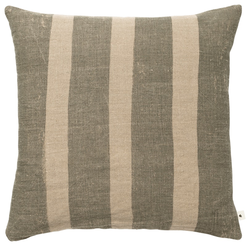 Oleo Kussen 50x50 cm, Naturel / Tea Green