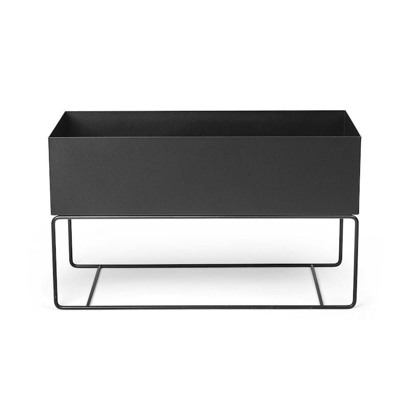 Plant Box Large Flower Box, Black