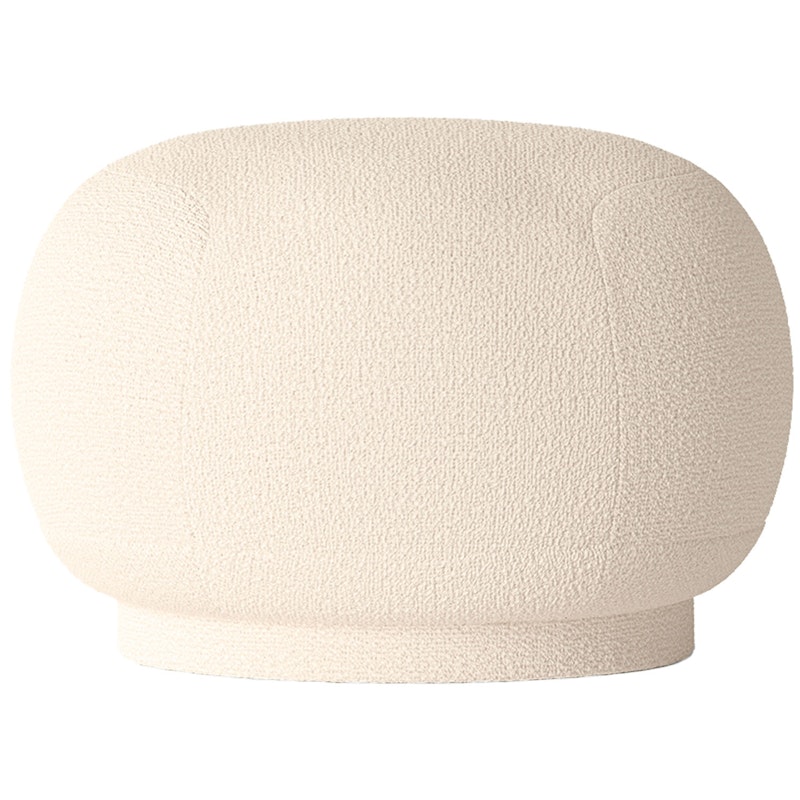 Rico Pouf Wool Boucle - Off-white Poef