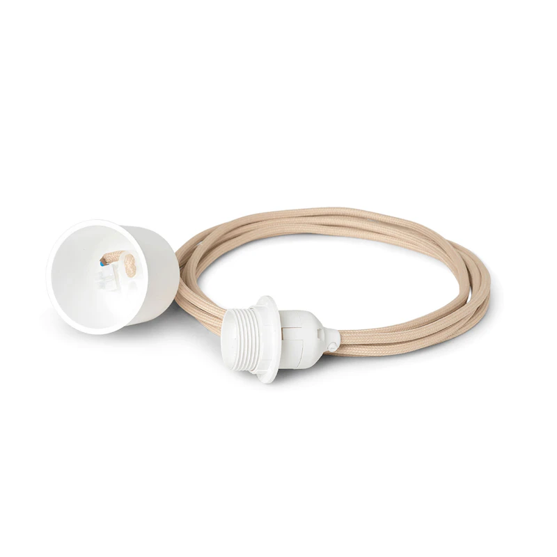 Textielkoord Hanglamp Zand 2 m