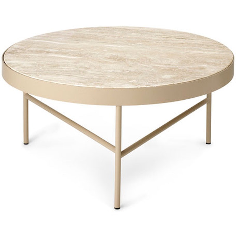 Travertine Salontafel Cashmere Ø70,5 cm