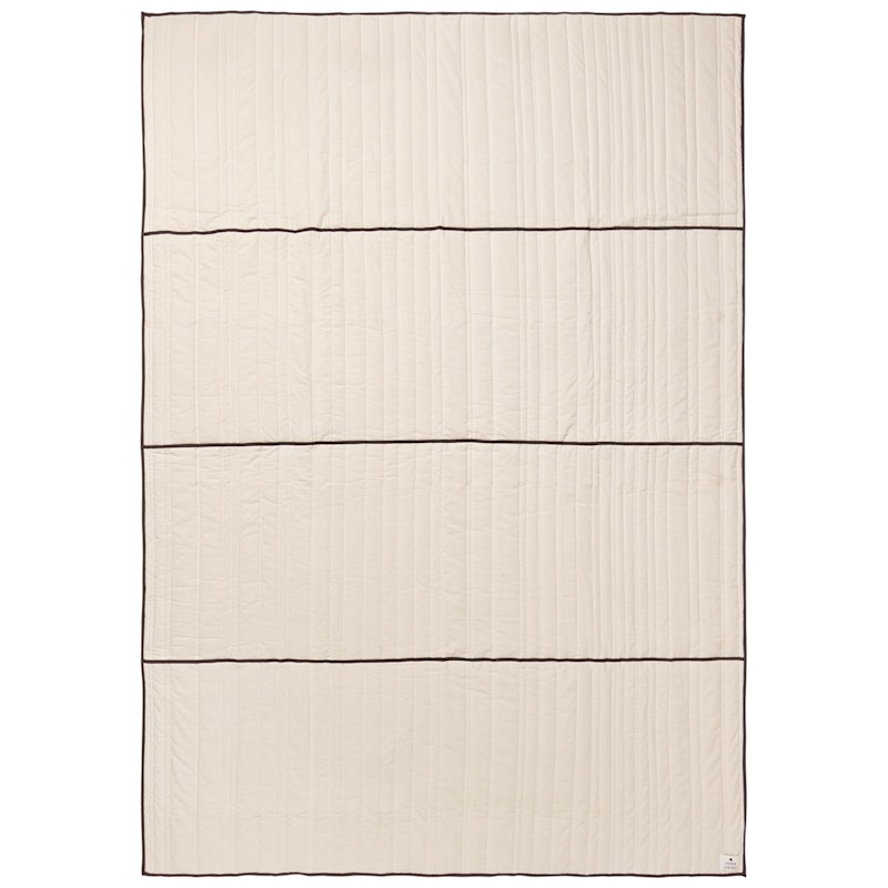 Vari Sprei Naturel / Dark Chocolate, 180x260 cm