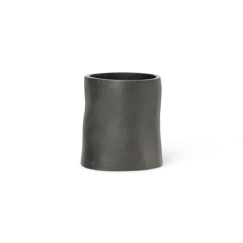 Yama Decoratieve Opbergfunctie Ø7,5 cm, Blackened Aluminium