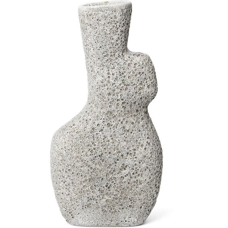 Yara Vaas 35.5 cm, Grey Pumice