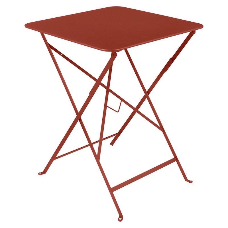 Bistro Tafel 57x57 cm, Red Ochre