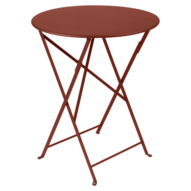 Bistro Tafel Ø60 cm, Red Ochre