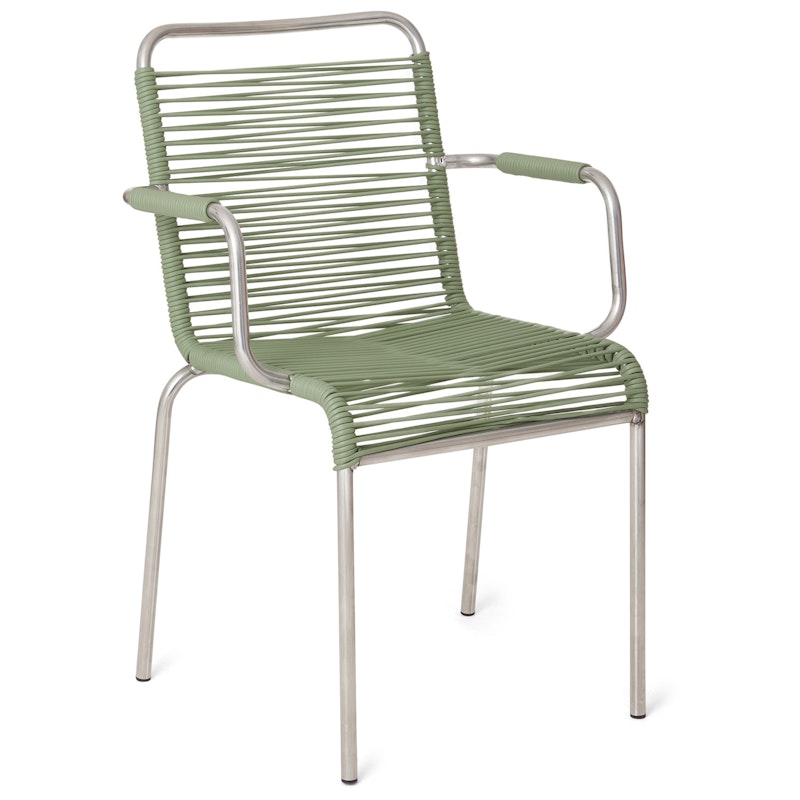 Mya Spaghetti Fauteuil, Sage Green