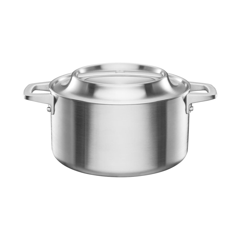 Norden Pot Onbekleed Roestvrij Staal, 3 L