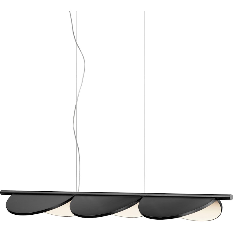 Almendra Linear S3 Hanglamp, Antraciet