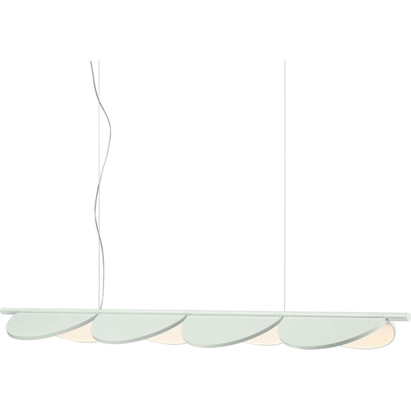 Almendra Linear S4 Hanglamp, Gebroken Wit