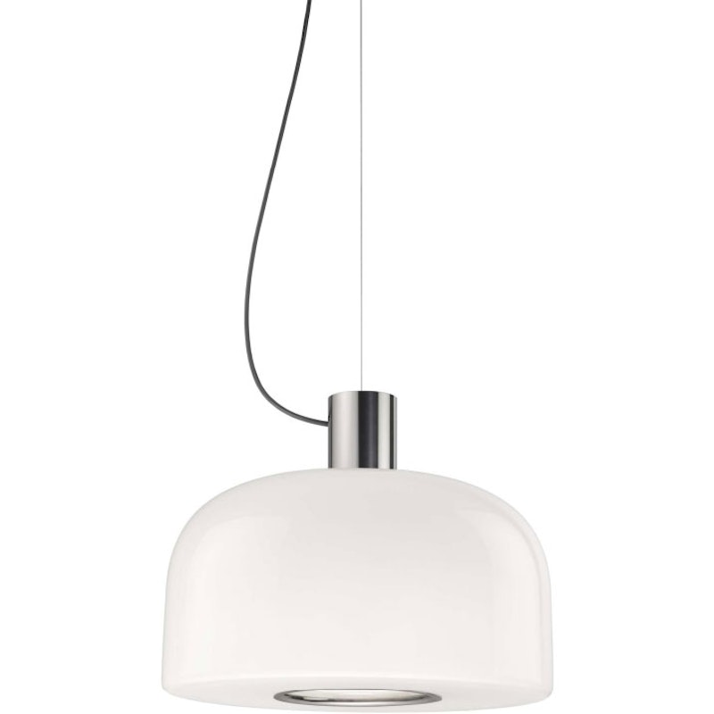 Bellhop Glass S2 Hanglamp, Bright Aluminum