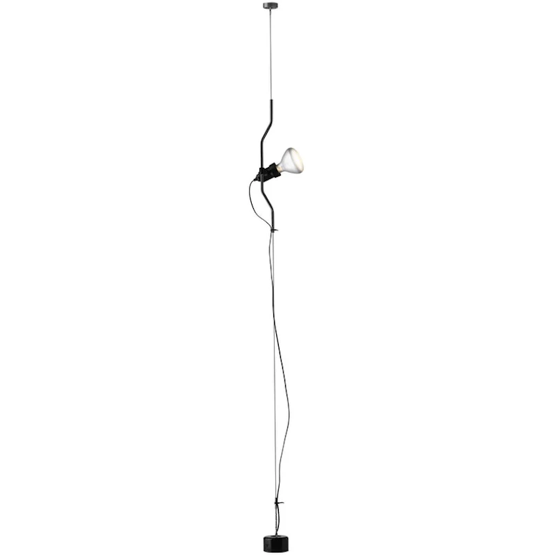 Parentesi Plafondlamp met Dimmer, Zwart