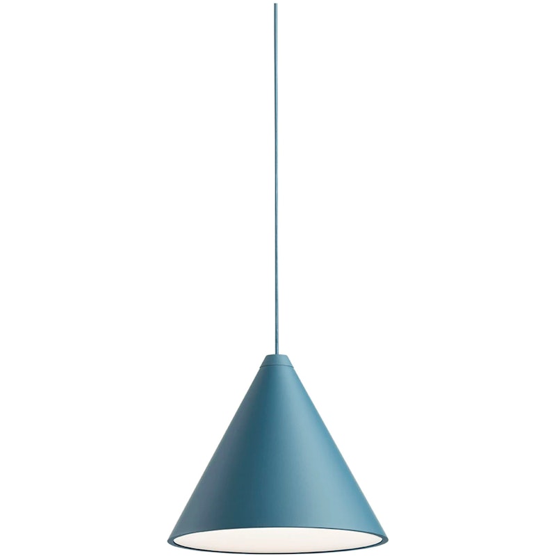 String Light Cone Hanglamp 12M Dimbaar met Soft Touch, Blauw