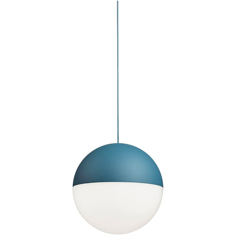 String Light Sphere Hanglamp 12M Dimbaar met Soft Touch, Blauw
