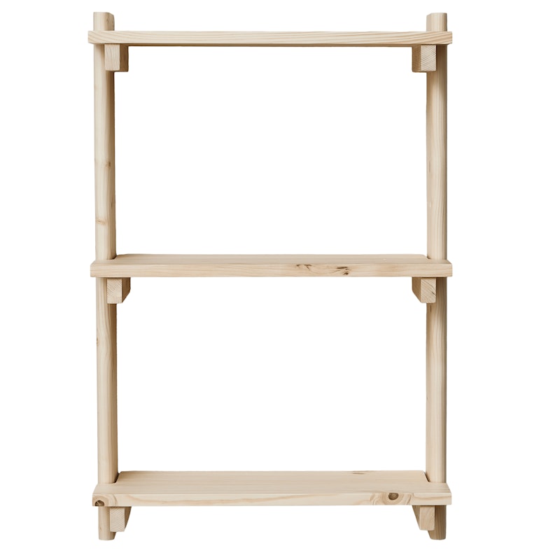 Beam Schap 3 Schappen, Dennehout