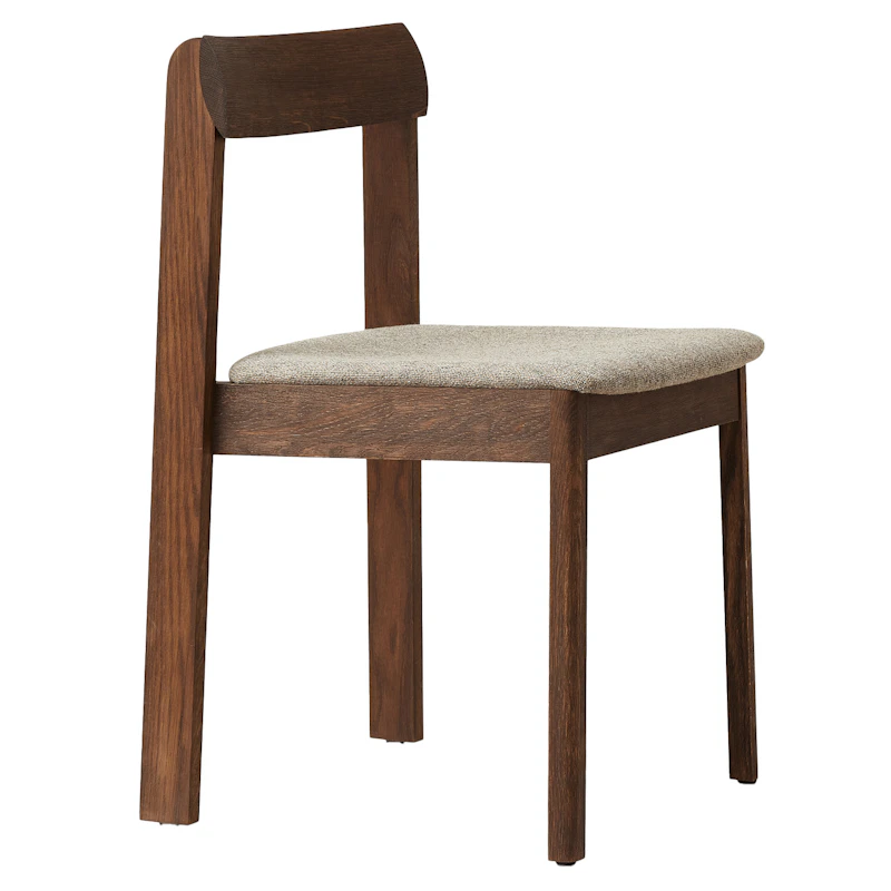 Blueprint Stoel, Gerookt Eiken / Hallingdal 65