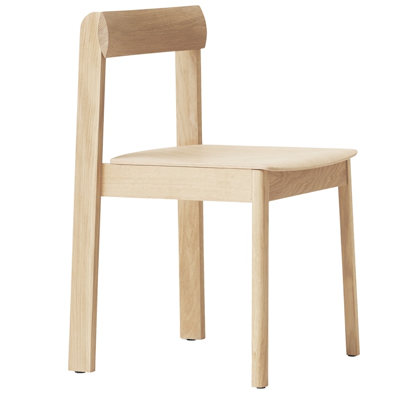 Blueprint Stoel, Wit Geolied Eiken