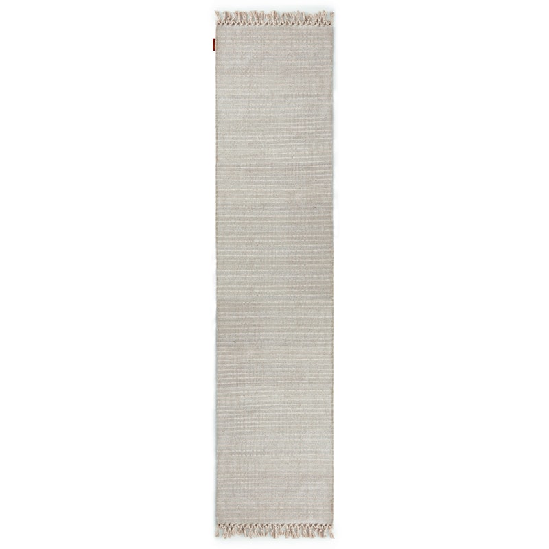 Bold Fringe Vloerkleed 70x300 cm, Ivory