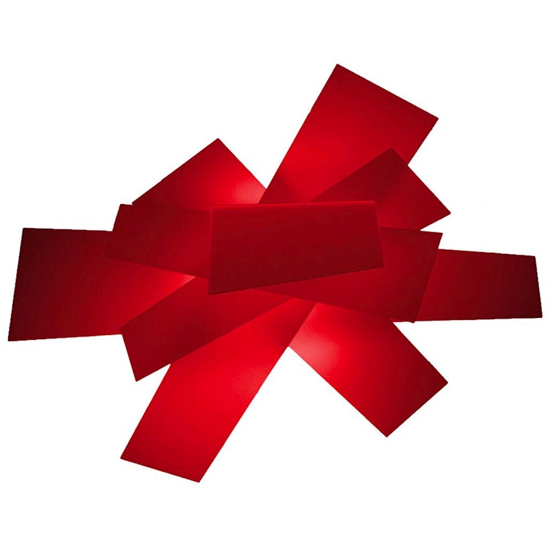 Big Bang Ceiling/Wall Lamp, Red