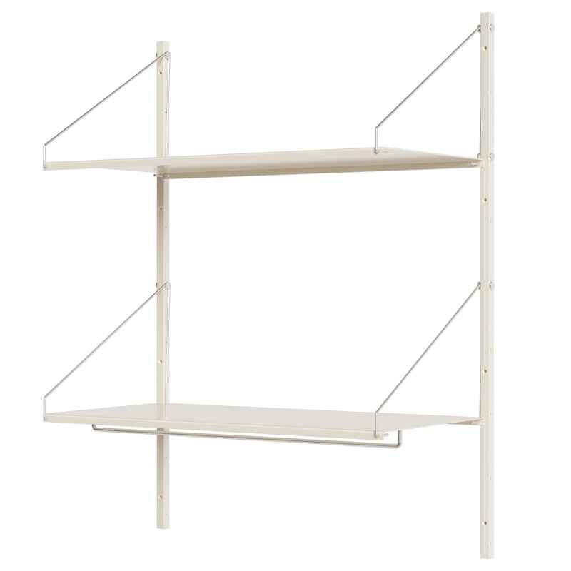 Library Schap met Hanger 80x108 cm, Warm Wit