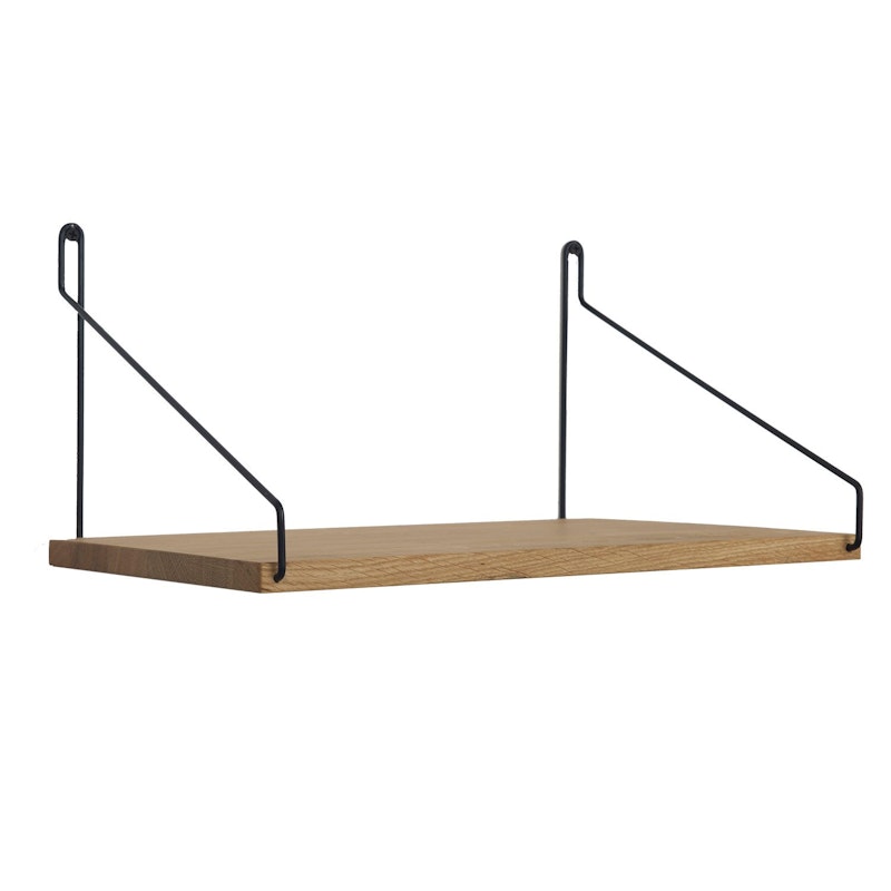 Shelf 60 Plank L, Zwart