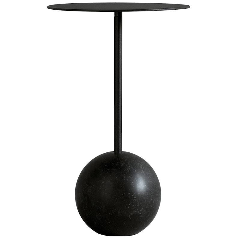 Knockout Bijzettafel Ø35 cm, Zwart