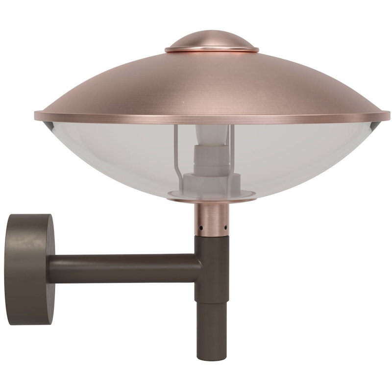 HL410 Wandlamp, Koper / Doorzichtig