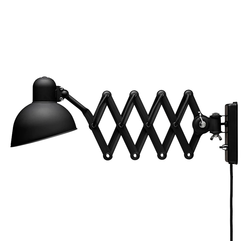 Kaiser Idell 6718-W Wandlamp, Mat Zwart