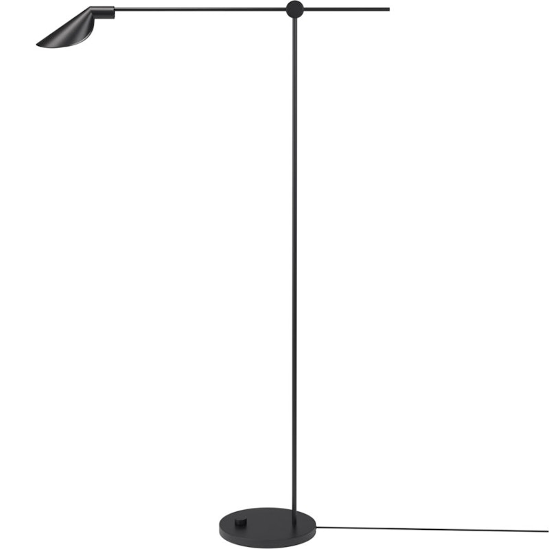 MS011 Vloerlamp, Black Pvd