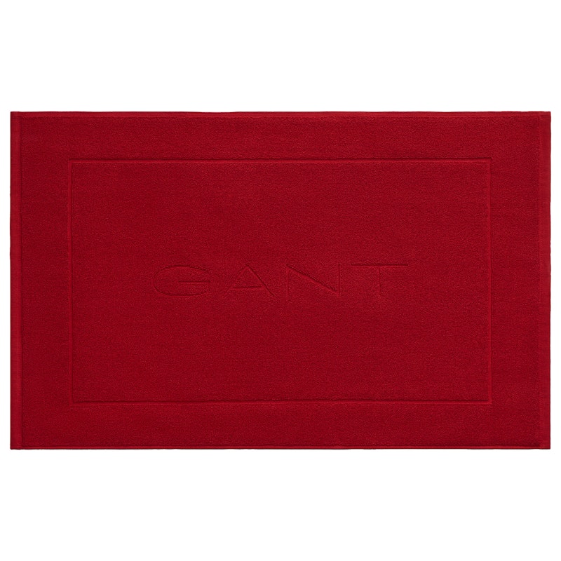 Badmat 50x80 cm, Donkerrood