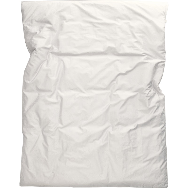 Jacquard Paisley Dekbedovertrek 220x220 cm, Lichtgrijs