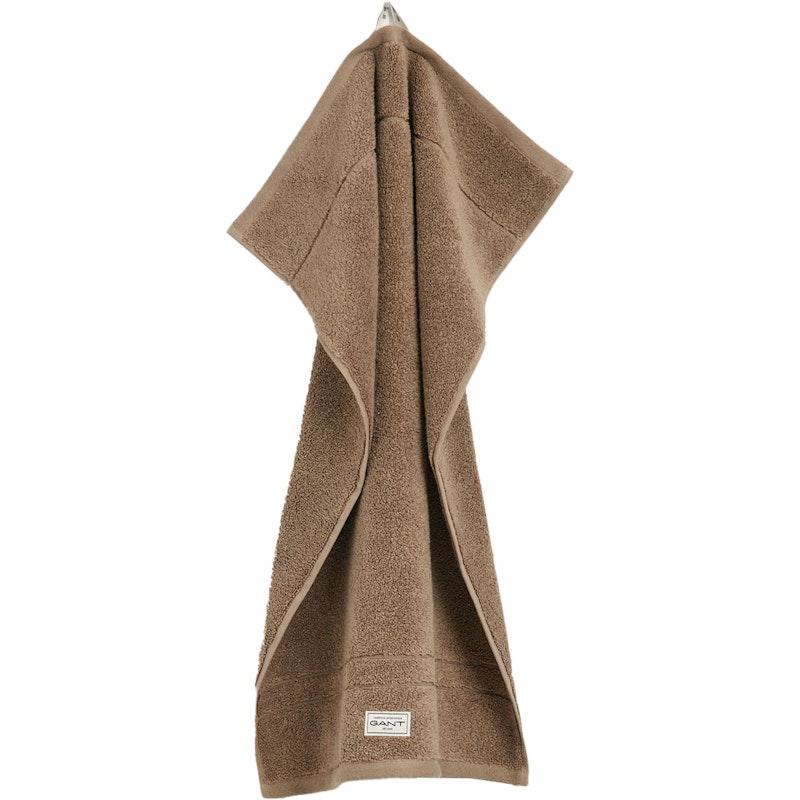 Premium Handdoek 30x50 cm, Cold Beige