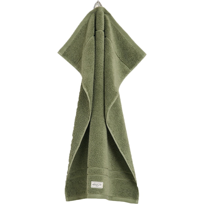 Premium Handdoek 30x50 cm, Agave Green