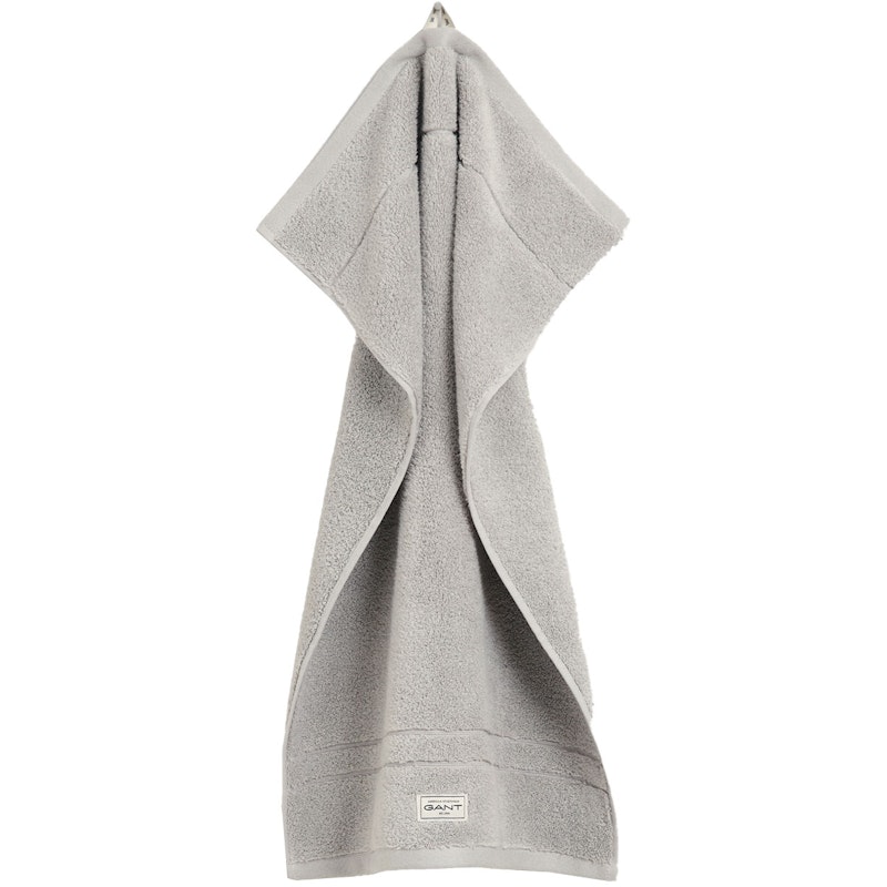 Premium Handdoek 50x70 cm, Heather Grey