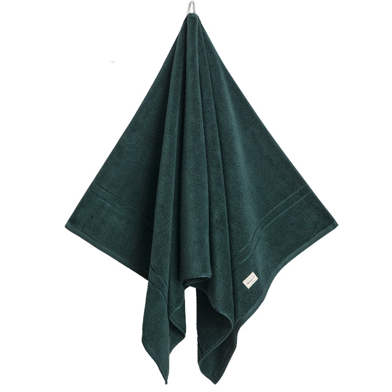 Premium Handdoek 140x70 cm, Tartan Green