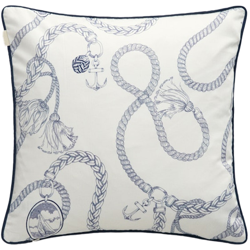 Sateen Sailing Kussen 50x50 cm, Eggshell