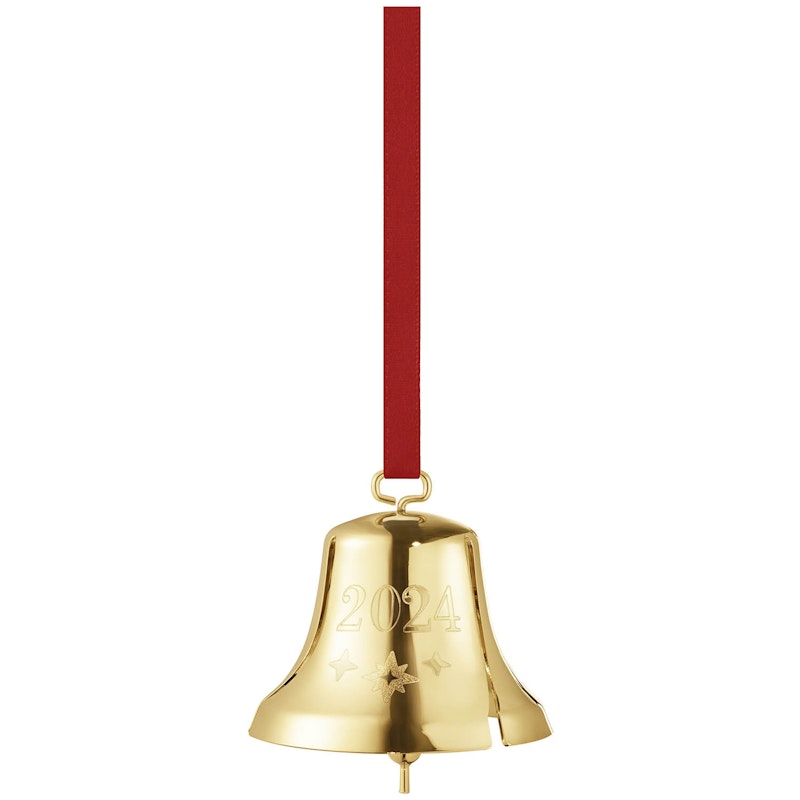 Bell Kerstdecoratie, Gold Plated
