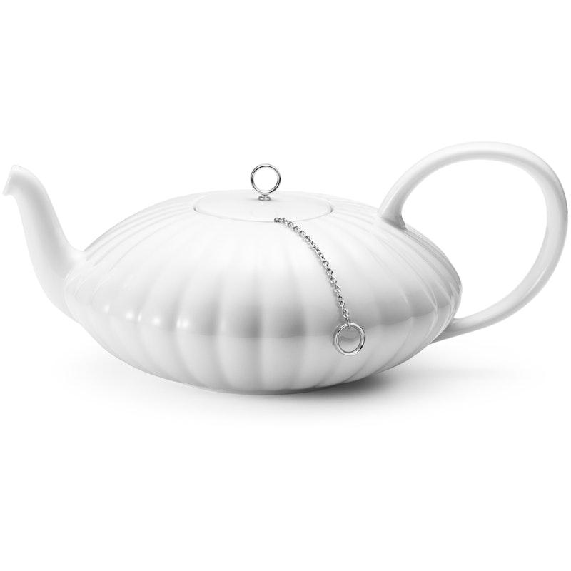 Bernadotte Theepot Porselein, Wit