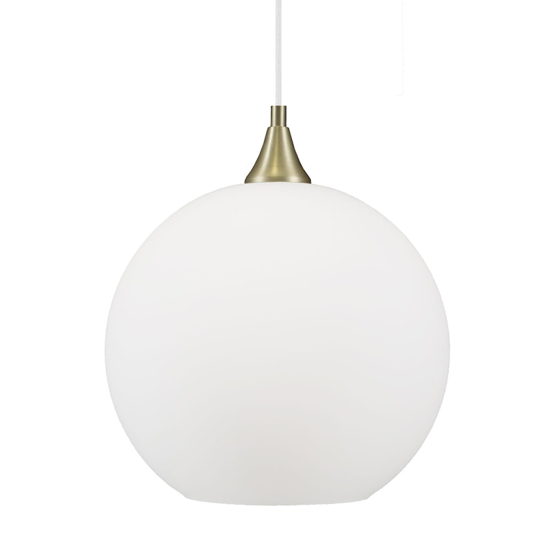 Bowl Pendant, White