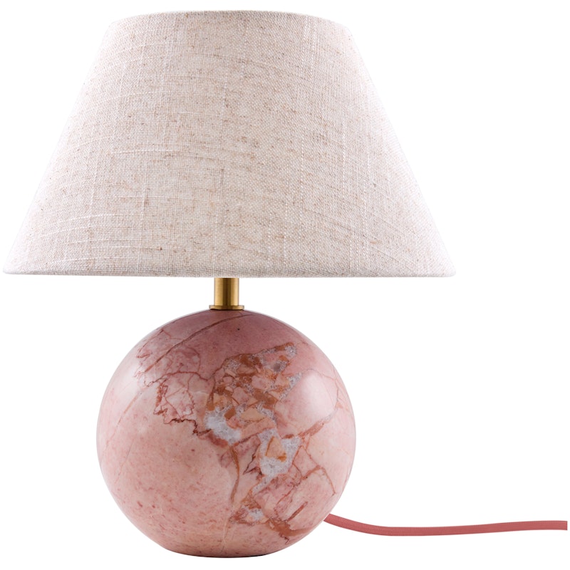 Castello 24 Tafellamp, Beige / Dusty Pink