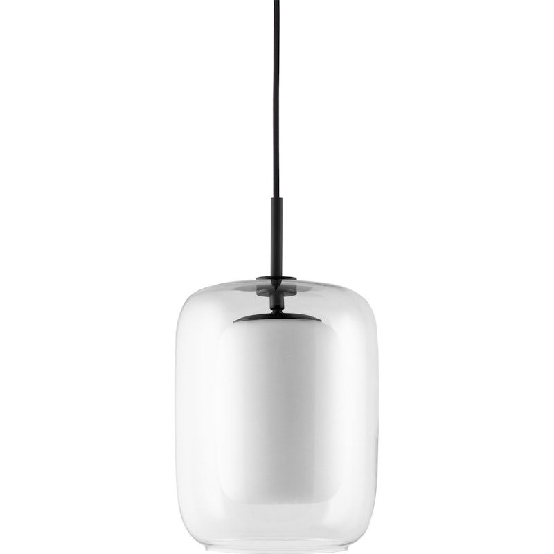 Cuboza 20 Hanglamp, Doorzichtig / Wit