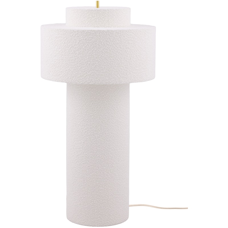 Noah Vloerlamp Bouclé, Wit