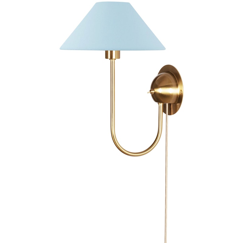 Iris Wandlamp, Dove Blue