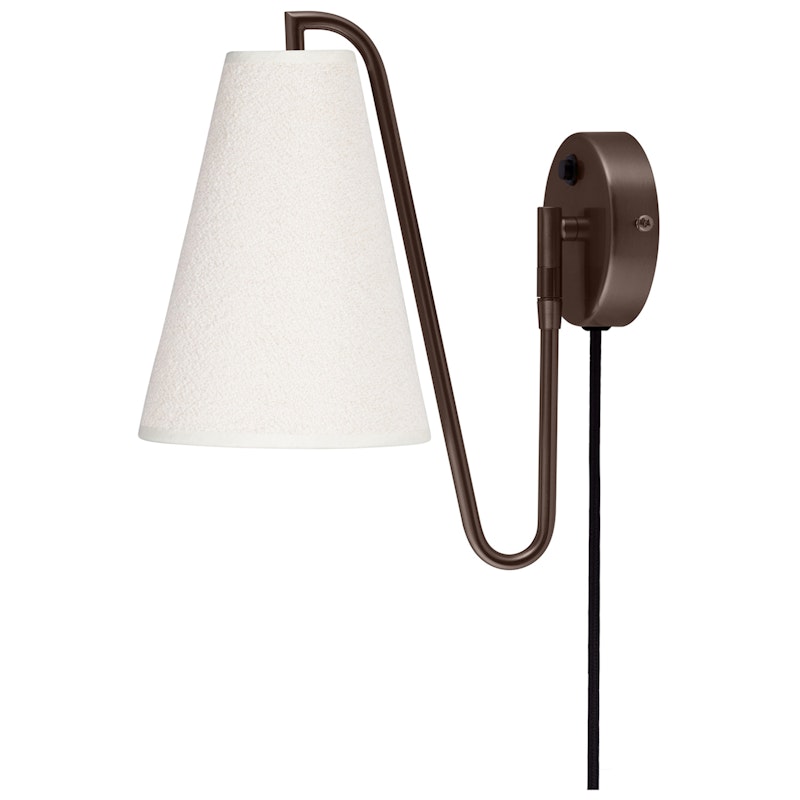 Lou Wandlamp, Wit / Bronzen