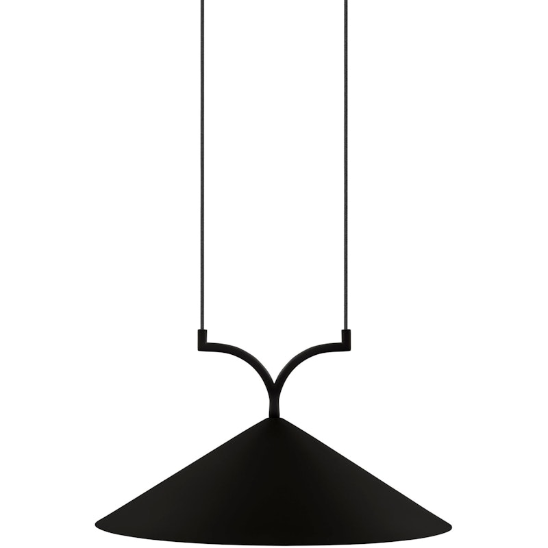 Curve 50 Hanglamp, Zwart