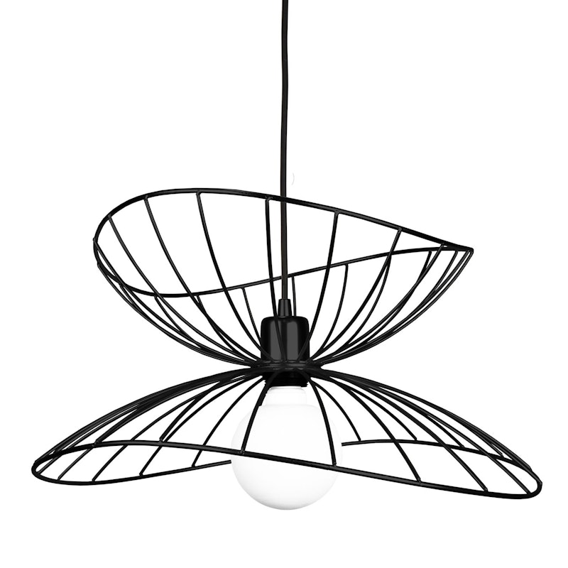 Ray 45 Hanglamp, Zwart