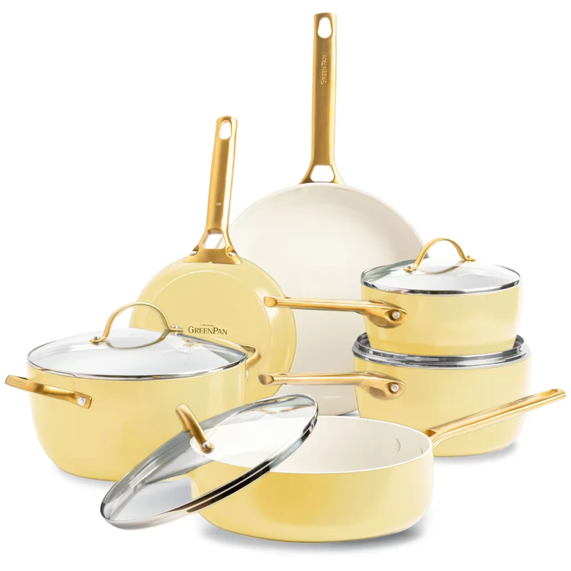 Padova Reserve Pottenset Pak van 6, Sunshine Yellow